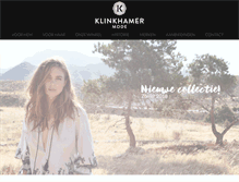Tablet Screenshot of klinkhamermode.nl